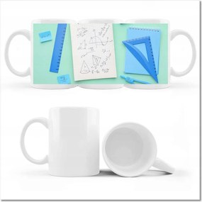 Fotó bögre Matematikai eszközök motívum a teremben