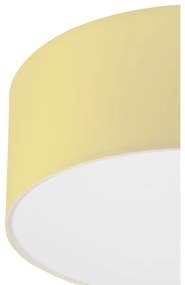 Mennyezeti lámpa SIRJA PASTEL 1xE27/60W/230V átm. 35 cm sárga
