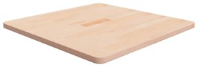 kezeletlen tömör tölgyfa négyzet asztallap 70x70x2,5 cm