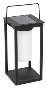 Modern kültéri lámpa fekete LED-del és dimmerrel, napelemes - Denlu