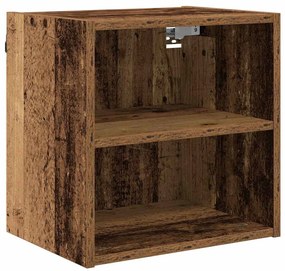 Függő szekrény polcokkal Riga Öreg fa 40 x 29,5 x 40 cm Faanyag