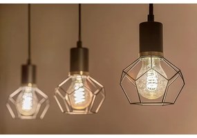 Rabalux 72242 - Csillár zsinóron FRAN 3xE27/40W/230V