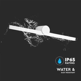 LED fürdőszobai tükörvilágítás LED/10W/230V 3000K IP65 fehér