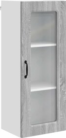 vidaXL Konyhaszekrény Kalmar Szürke Sonoma 40 x 31 x 100 cm Faanyag