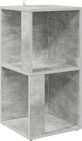 vidaXL betonszürke szerelt fa sarokszekrény 33 x 33 x 67 cm
