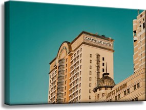 Vászonkép Építészet Hotel Város 60x40