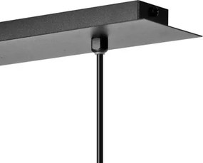 KAJA K-4138 ALBIO Fekete Színű Mennyezeti Lámpa 3+2xGU10 + E14 10W IP20