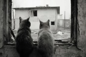 Poszter 91,5x61cm Gondolatok az elhagyatott küszöbről