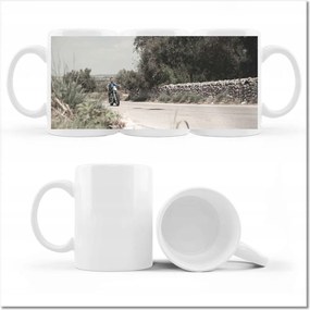 Nyomott mintás bögre Motorkerékpár Klasszikus Motor