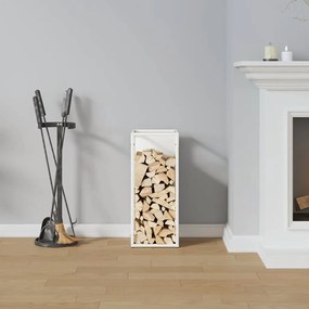 fehér hidegen hengerelt acél tűzifatároló 25x25x60 cm