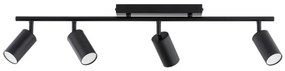 Spotlámpa KAMEL 4xGU10/10W/230V fekete