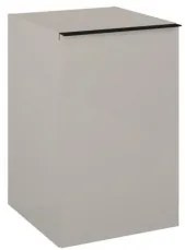 AREZZO design MONTEREY 40 cm-es oldalszekrény 1 ajtóval Matt beige színben