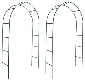 2 db kerti boltív futónövények számára