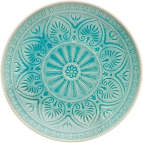 SUMATRA tányér 21cm türkiz