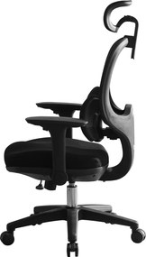 Irodai szék, fekete, ABRAMO