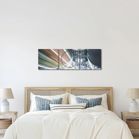 A Tower Bridge képe (órával) (90x30 cm)