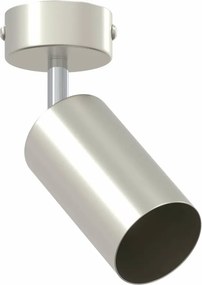 vidaXL Mennyezeti spotlámpa fényszórókkal Nikkel 6 x 6 x 16 cm Fém