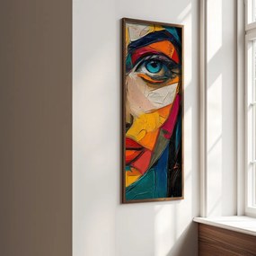 EMR078 keretezett MDF falikép, 40 x 120 cm