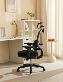 Irodai szék, fekete, ABRAMO