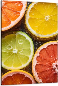 Våszonkép Citrus Frissesség Lime Grapefruit Citrom 60x90