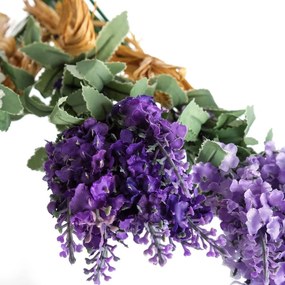 Művirág szett 3 db-os (magasság 32 cm) Lavender Bouquet – Casa Selección