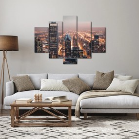 Fényes metropolisz képe (150x105 cm)