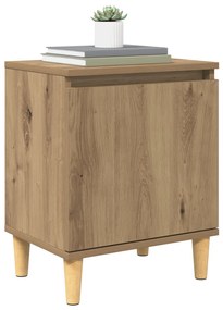 Mesteri tölgy éjjeli asztal Mesteri tölgy MDF 40 x 30 x 50 cm