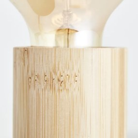 Brilliant - bambusz spotlámpa, 4x E27 foglalat, max. 28 W, 230 V