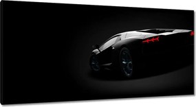 Vászonkép 115x55 Fekete autó Autó