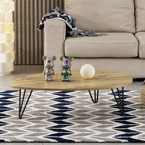 Dohányzóasztal 94×69 cm, MDF, Vad Tölgy. AF-3013 OAK