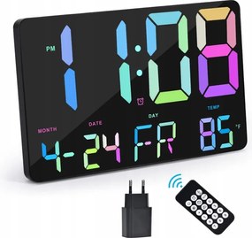 Digitális óra kijelző 11,5” digitális ébresztőóra