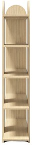 Könyvespolc tölgyfa dekorral 112x175 cm Venice - TemaHome
