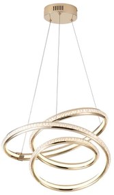 LED Csillár zsinóron LED/38W/230V 3000K 50x50 cm