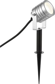 ENDON 78635 LUMINATRA Kültéri Növényvilágító Lámpa Ezüst LED IP44