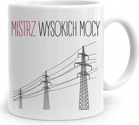 Ajándék Bögre Villanyszerelőnek Nagy Teljesítményű Mester Nyomtatott Fényképpel