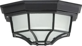 Rabalux kültéri mennyezeti lámpa e27 100w fekete milano