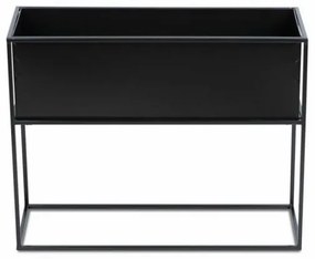 Virágállvány 50x64 cm fekete színben