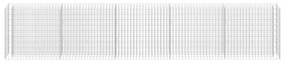 horganyzott acél gabion magaságyás 450 x 30 x 90 cm