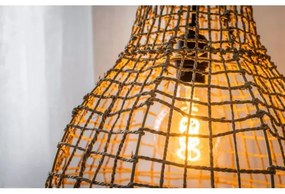 Lucide 03438/35/72 - Csillár zsinóron ALBAN 1xE27/40W/230V bézs