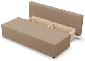 Nobu kanapé, fonott, bézs