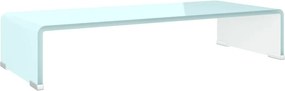 vidaXL zöld üveg TV állvány/monitor magasító 60 x 25 x 11 cm