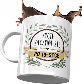 Születésnapi bögre 19 19. 19. Tökéletes Ajándék Nyomtatott Fotóval