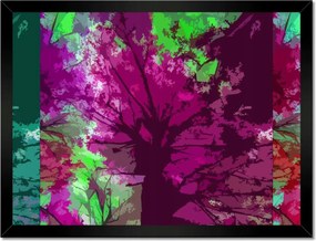 Poszterek keretben 40x30 Absztrakt Fák Ősz