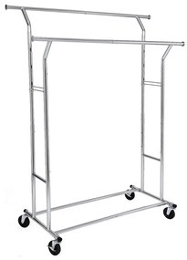 Mobil álló kabátfogas LINEA, ezüstszínű