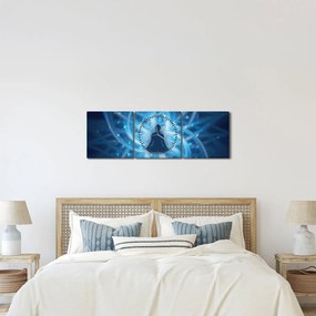 Kép - Szellemi energia (órával) (90x30 cm)