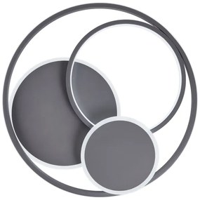 Brilliant - LED Dimmelhető mennyezeti lámpa RUNDA LED/50W/230V 3000-6500K fekete + távirányító