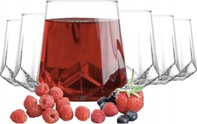 Whiskys pohár üdítőital gyümölcslé alacsony Sia Valeria 400 ml 6 db