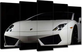 Vászonkép 100x60 Fehér sportautó