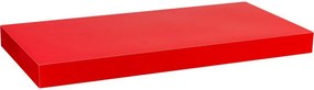 Fali polc STILISTA® Volato 70 cm - piros fényes