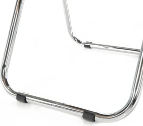 Írólapos szék, fekete/natúr, SONER